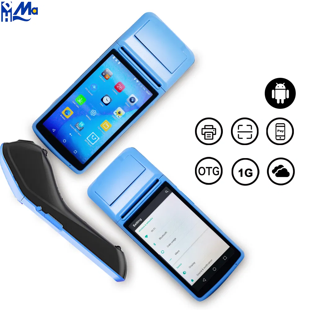 Portable POS Machine Terminal Smart POS Android 13 Touch Screen Machine POS