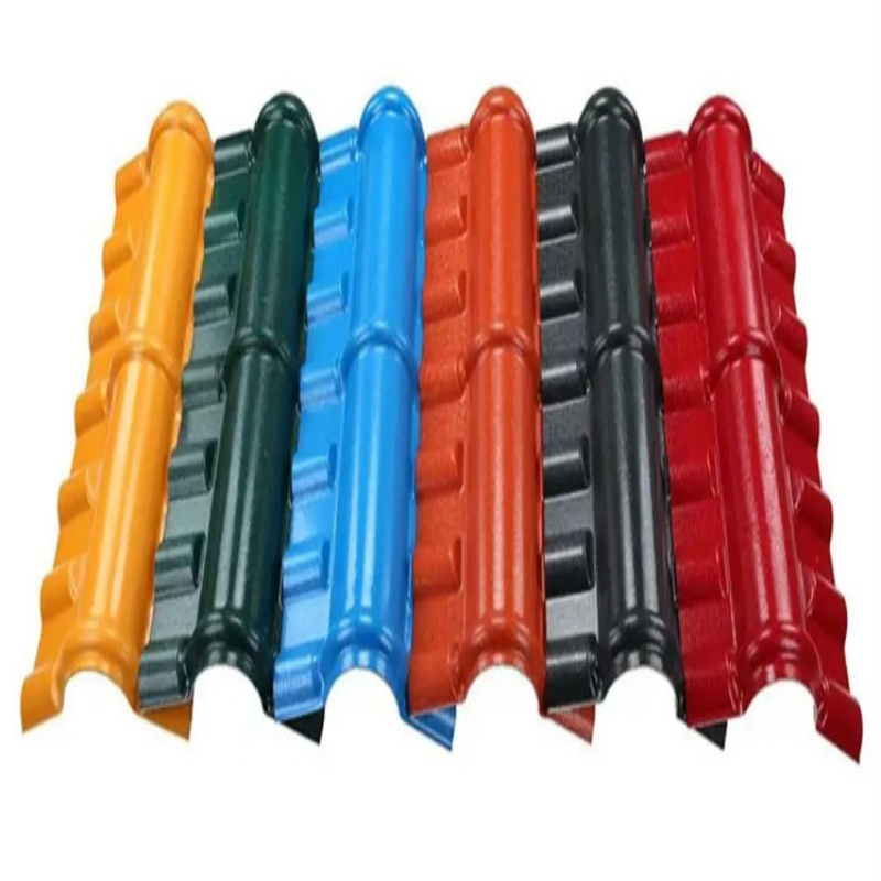 Light Wave High-Impact UPVC Roof Tiles PVC Ondulated Roof Tiles