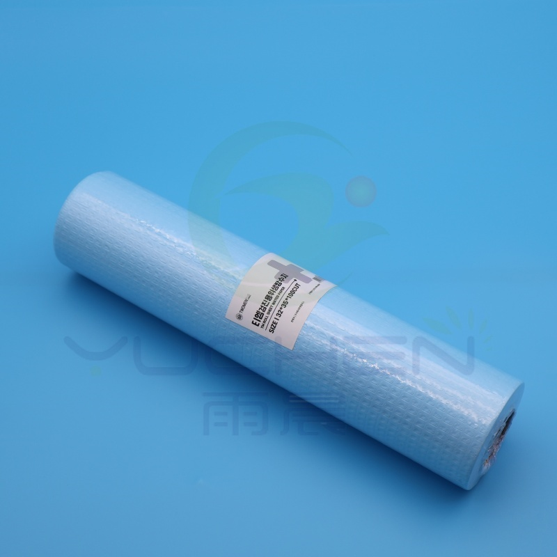 Customized Size Examination Paper Rolls Crepe Paper Disposable Use