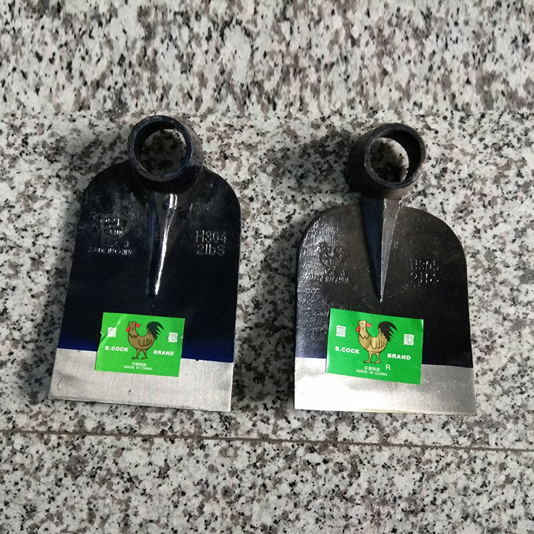 Dual-Use Polished Weeding Agricultural Reclamation Stainless Steel Hoe Welded Thickened Outdoor Hoe