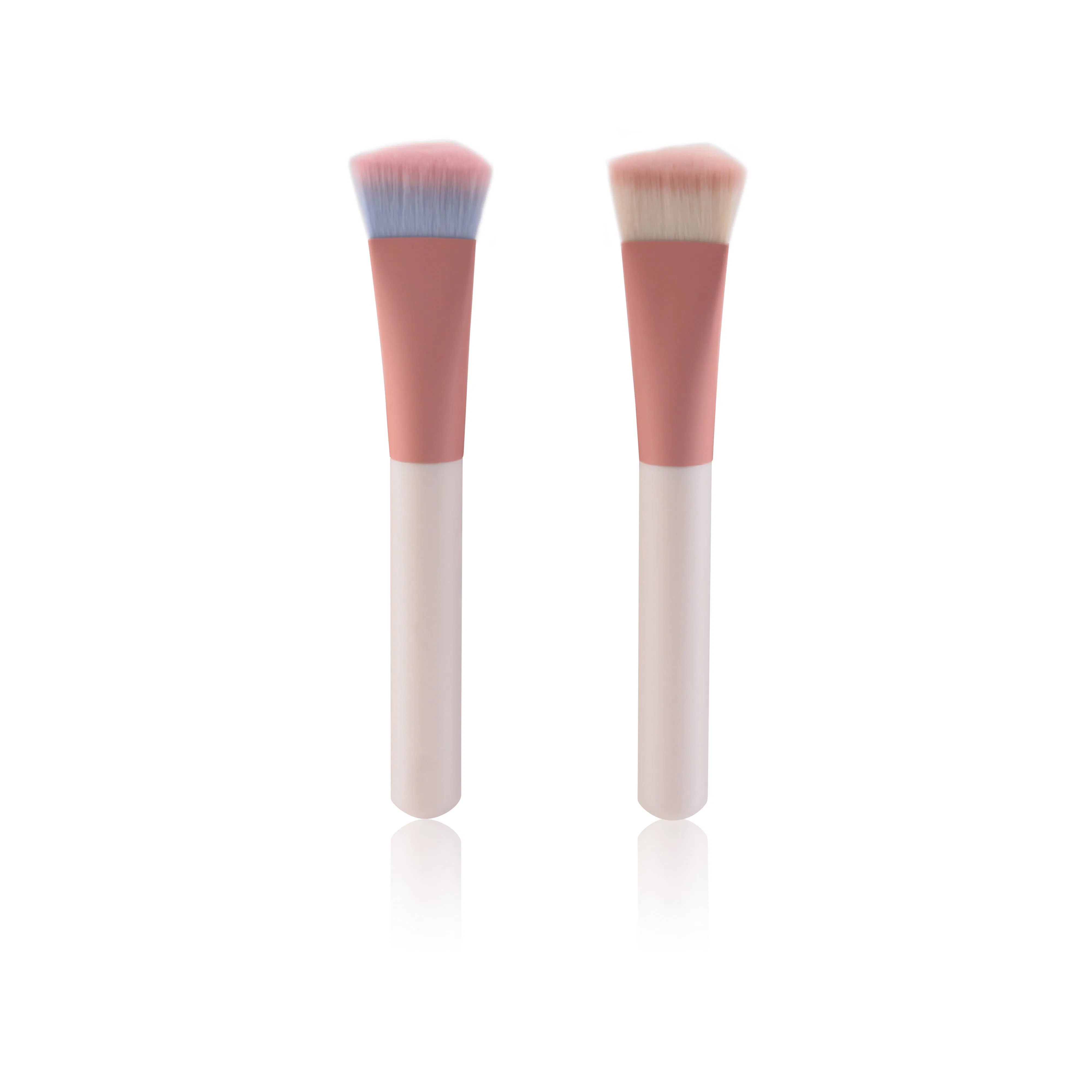 Customized Color Triangle Foundation Brushes Private Label Makeup Brushes