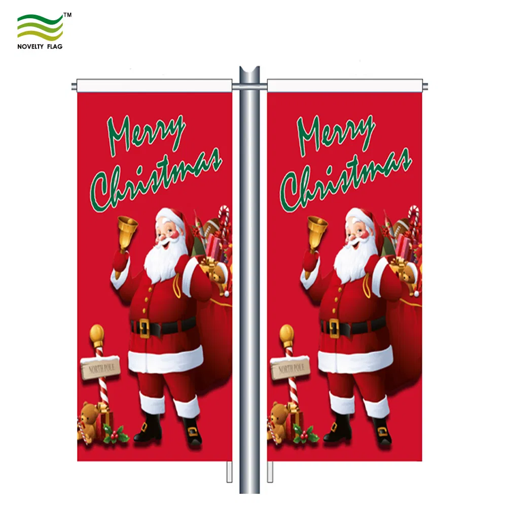 Aluminum Street Lighting Bracket and Pole Street Flag Banner