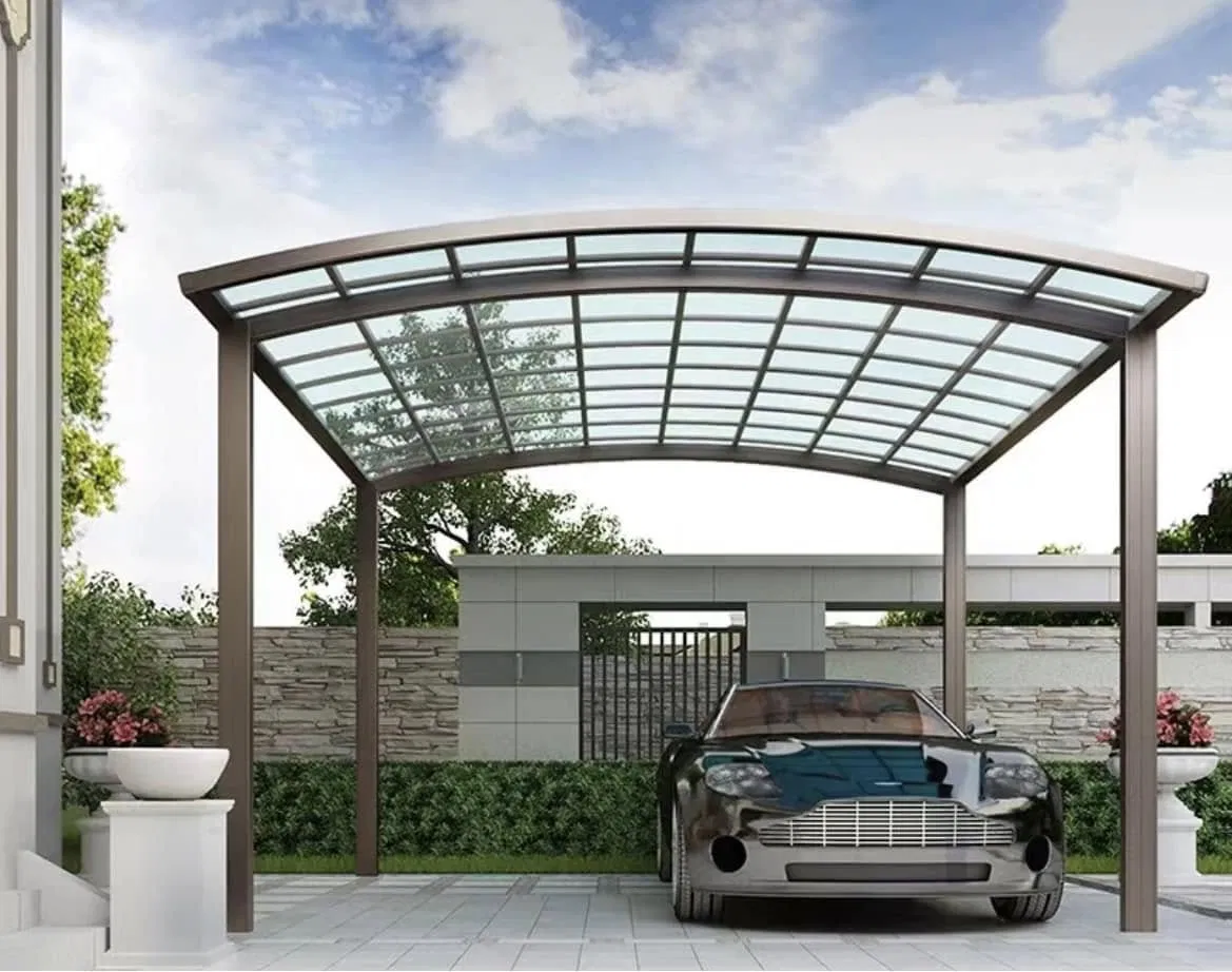 OEM Silent PC Panel Canopy for Patio & Balcony Sun Protection