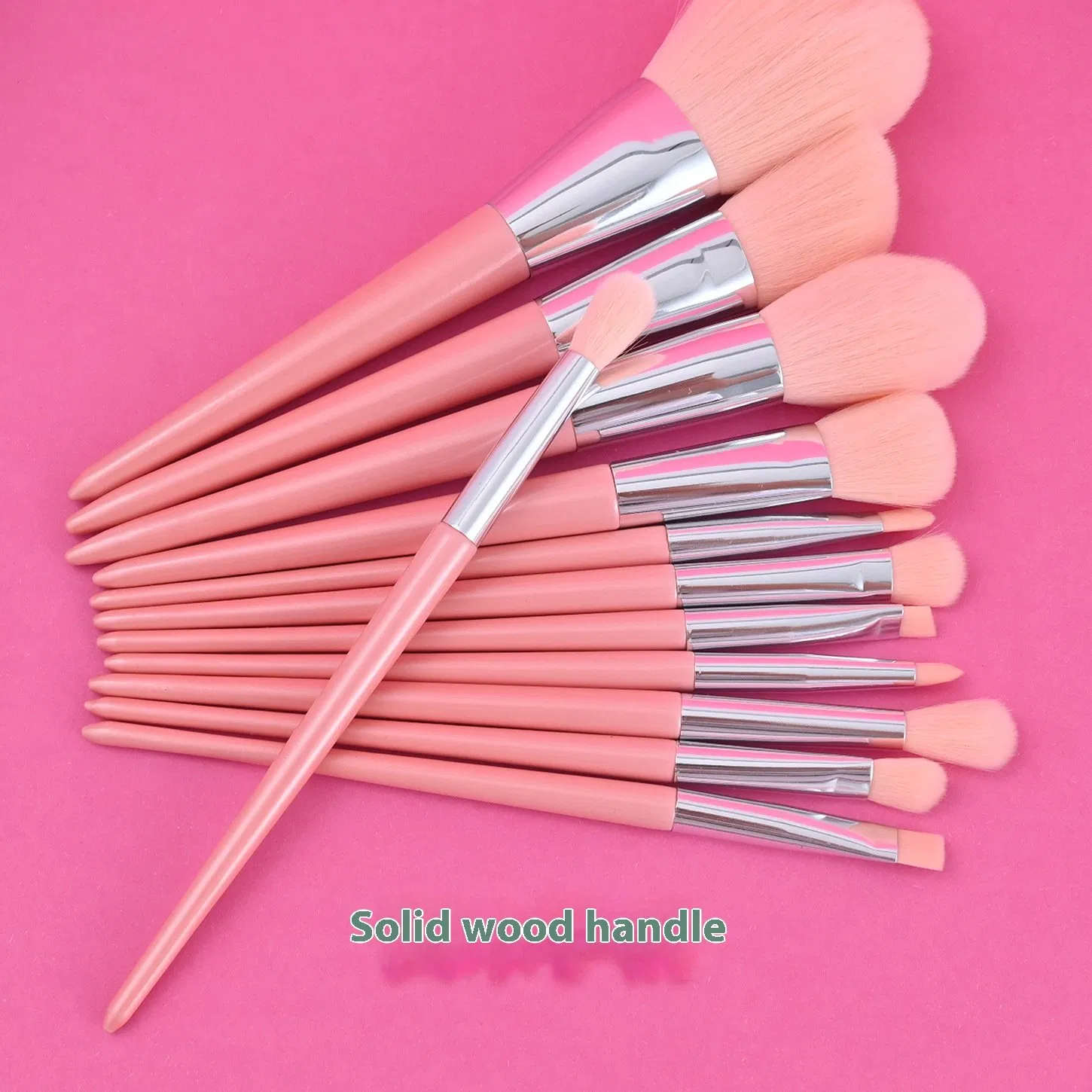 Synthetic Soft Hair Beauty Colorful 12PCS Cosmetic Kit Makeup Brushes Sets