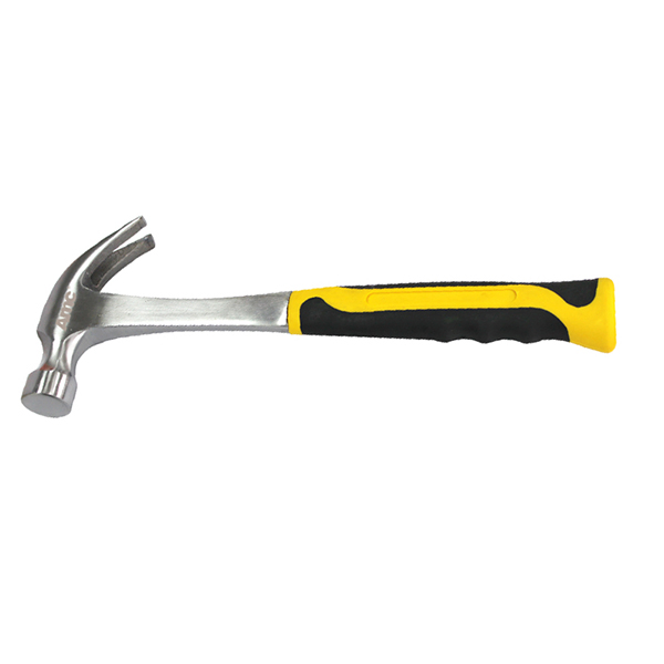 Молоток-гвоздодёр с фиберглассовой рукояткой