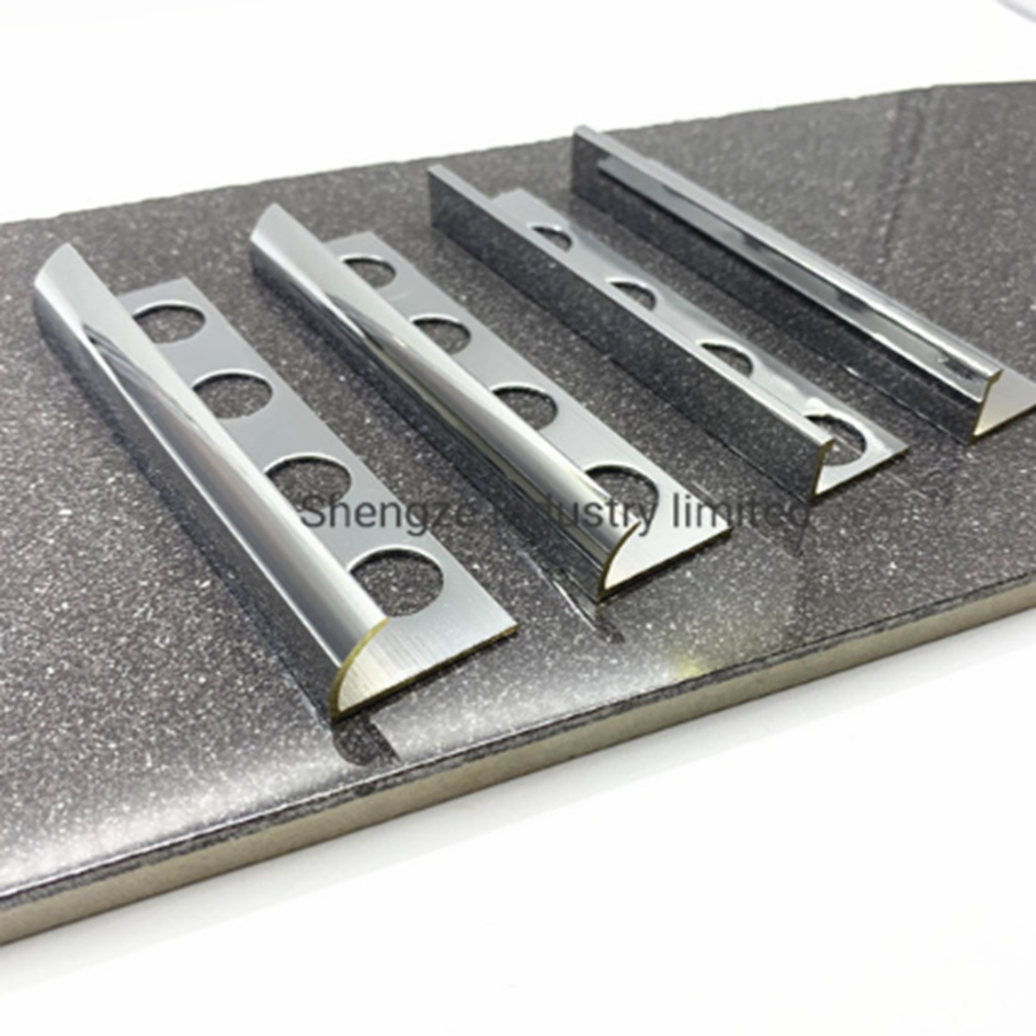 Wall Curved Edge Strip Corner PVC Tile Trim Aluminum Floor Wall Panel Trim Tile Trim