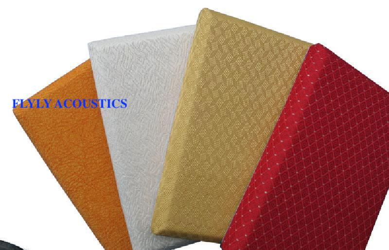 Fire Proof Fabric Covered Fibre Glass Acoustic Panel