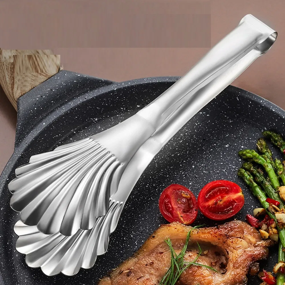 Food Tongs Steak Clip Cake Clamp Stainless Steel Mi18978