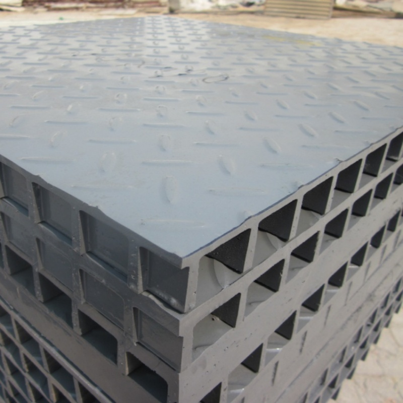 Hongwo 25mm Thickness FRP Grating Fiberglass Walkway Trench Cover GRP Grating Floor