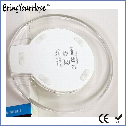 Crystal Shell 15W Fantasy Wireless Charger for Cell Phone