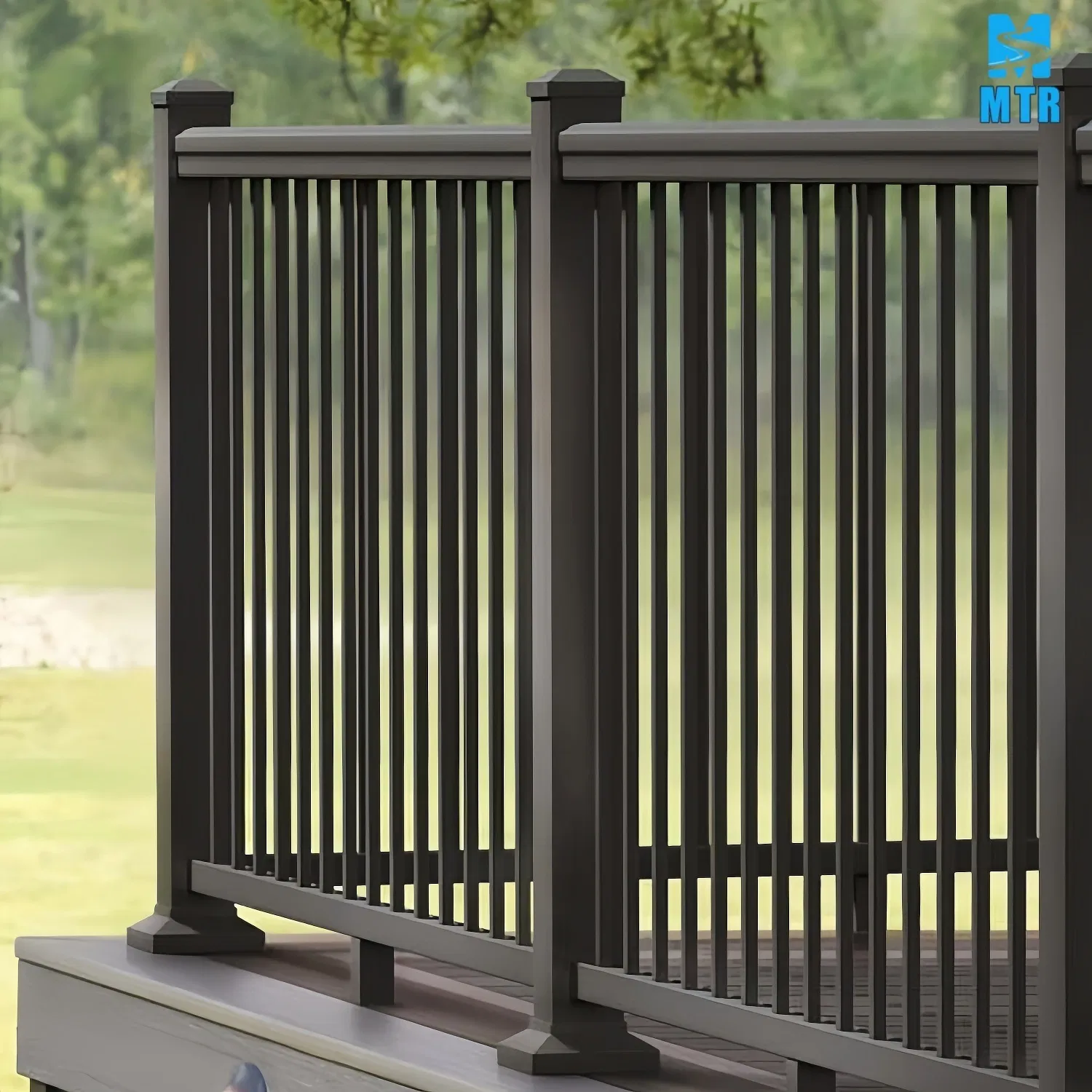 Outdoor Aluminum Balcony Railing/Stair Railing/Deck Railing and Handrail Balcony Railing