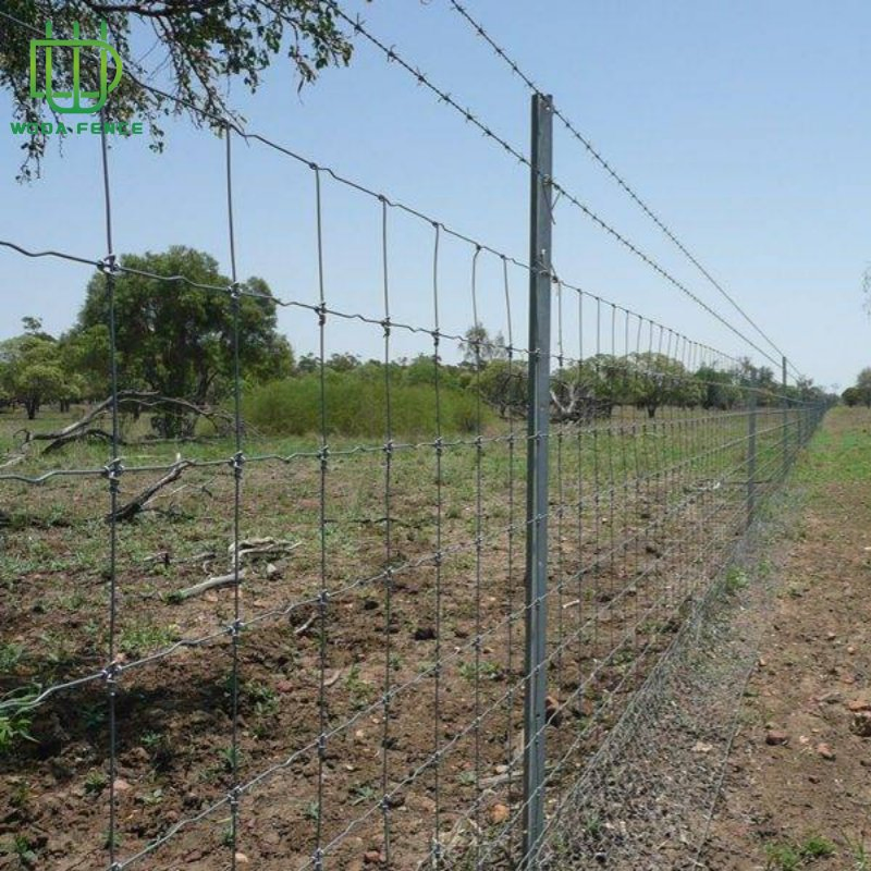 Waterproof Heavy Duty Steel Livestock Fence - PRO Fixed Knot Pasture Fencing