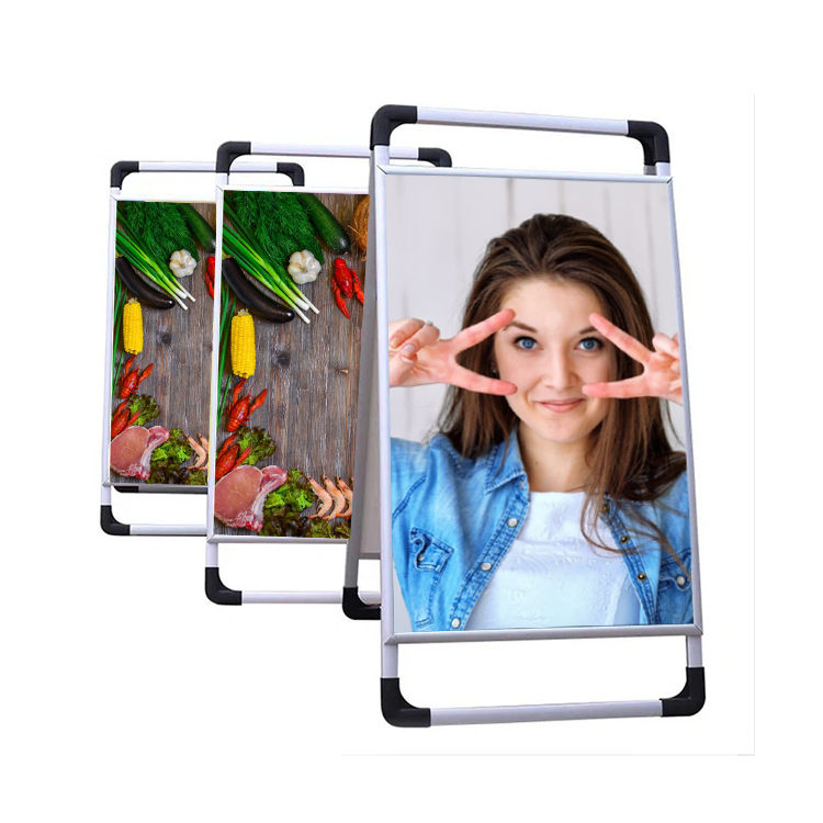 Custom a-Frame Outdoor Sidewalk Sign Caution Wet Floor Sign