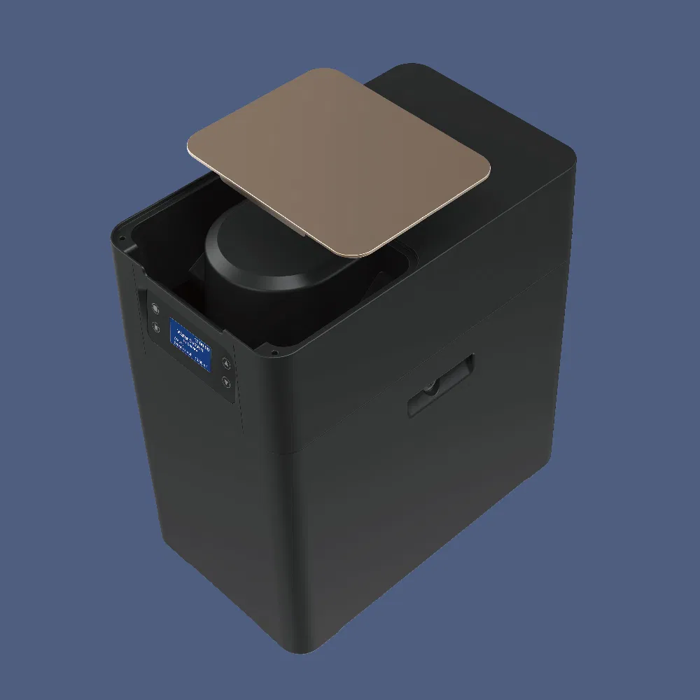 Whole House Black Salt Residential Shower Cabinet Resin Water Softener