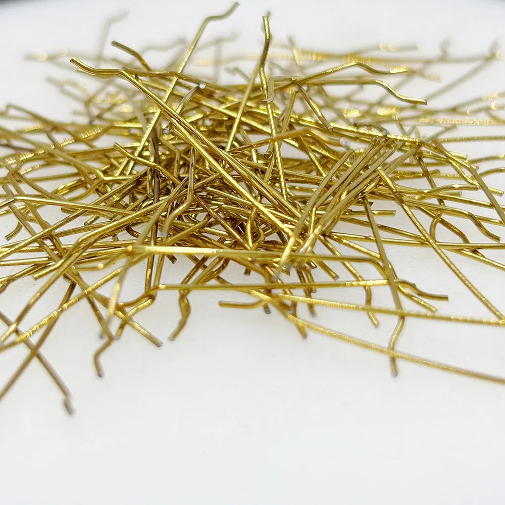 Excellent High Tensile Strength 13/0.2mm Copper Coated Steel Fiber for Concrete Reinforcement