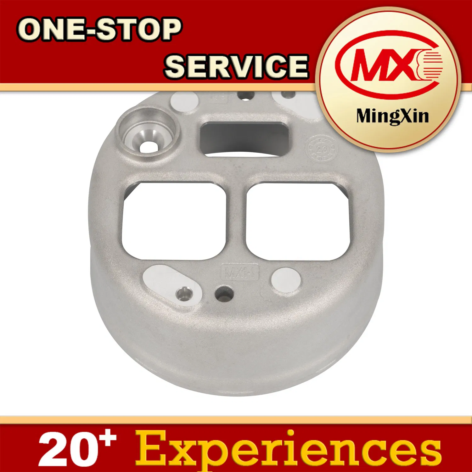 Precision OEM Aluminum Casting ECU Housing for Automotive Steering System