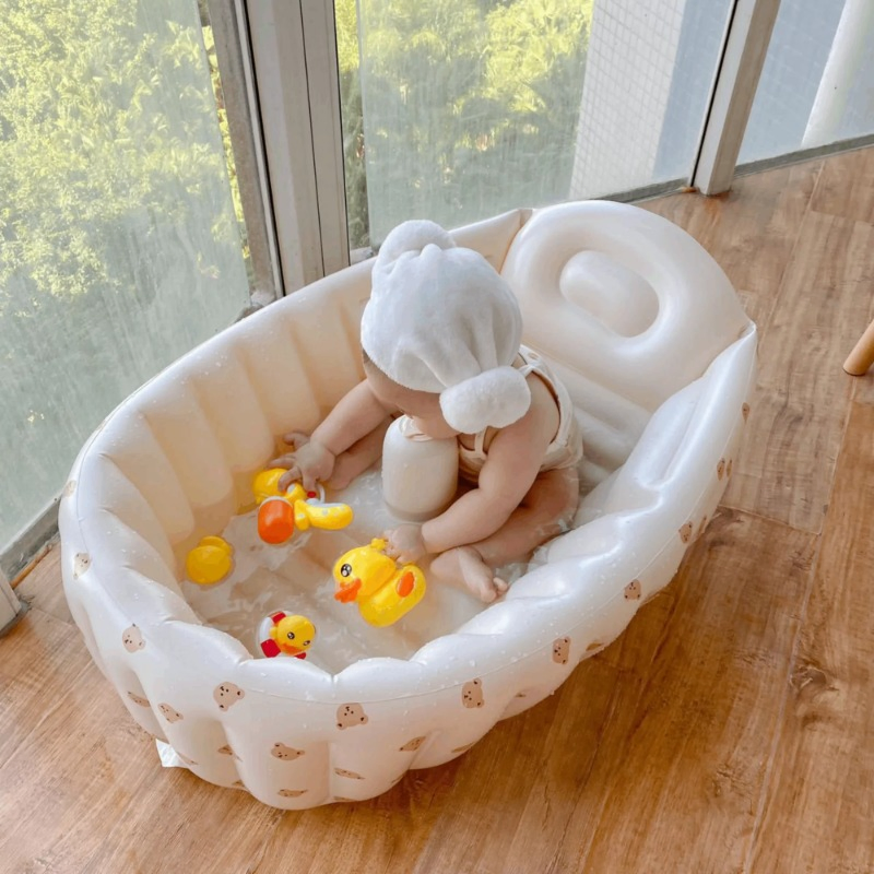 High-Quality Portable Bathingtub Waterproof Durable Inflatable Foldable Large Size Baby Bath Tub