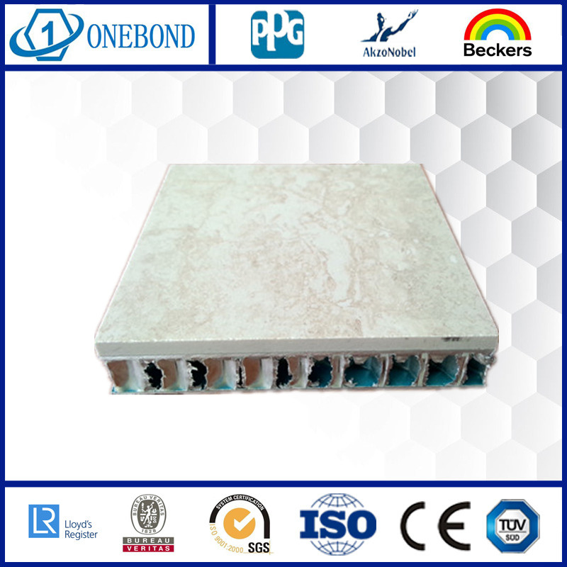 Wall Stone Sandwich Panel Aluminum Honeycomb Panels for Flooring and Countertops