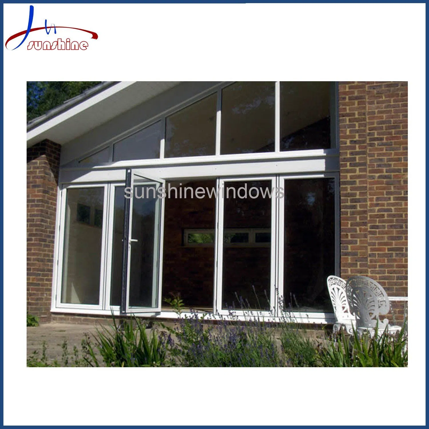 European Style Plastic Folding Door Design Plastic Folding Door Door