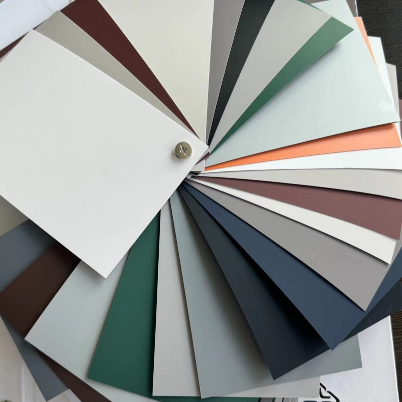 High Quality Interior Decoration UV Anti-Scratch Soft Touch Matte Soild Plain Color PVC Printing Film for Cabinet Wall Door Furniture