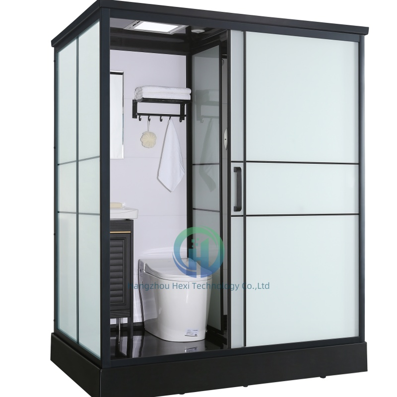Compact Prefab House Toilet with Advanced Sanitary Features