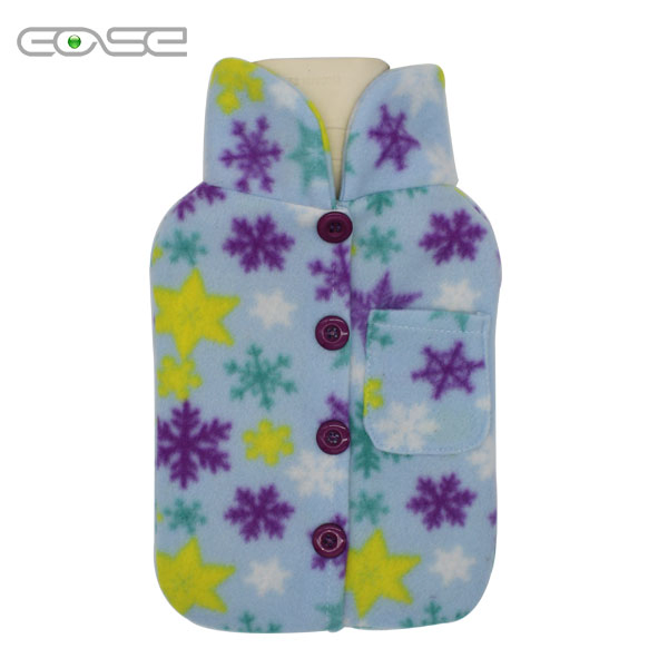 Water-Filling Hot Water Bottle with Cozy Knitted Cover