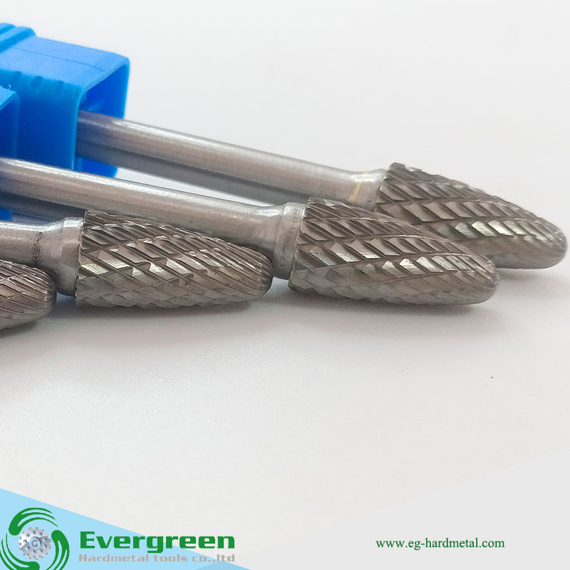 Manufacturer 6mm Carbide Cutting Tools Burrs Carbide Cutter Rotary Files