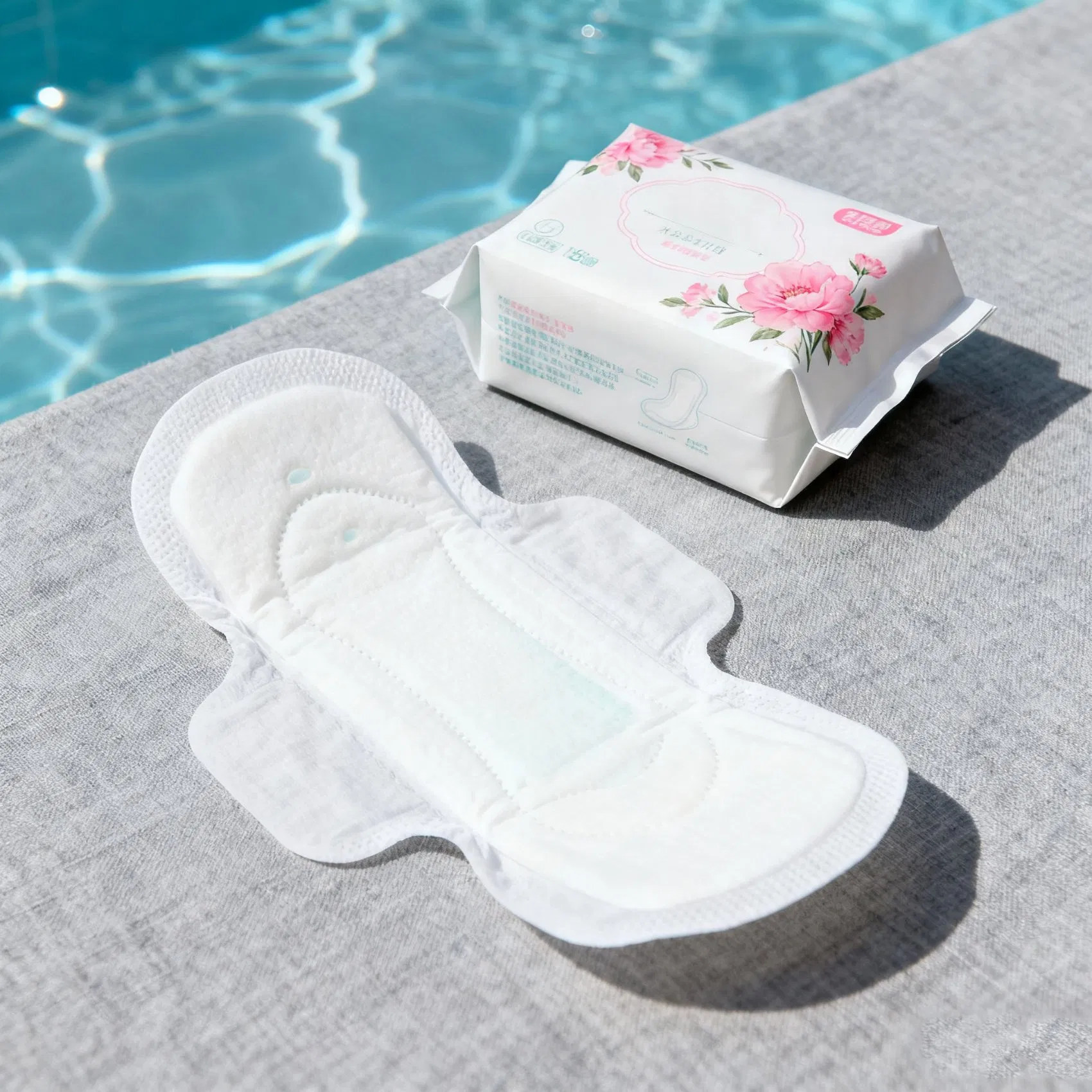 Disposable Maternity Pads Lady Anion Herbal Sanitary Napkin