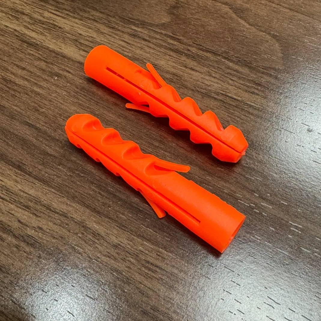 Orange Color Virgin PA Nylon Material Drywall Anchor Bolts Sleeve
