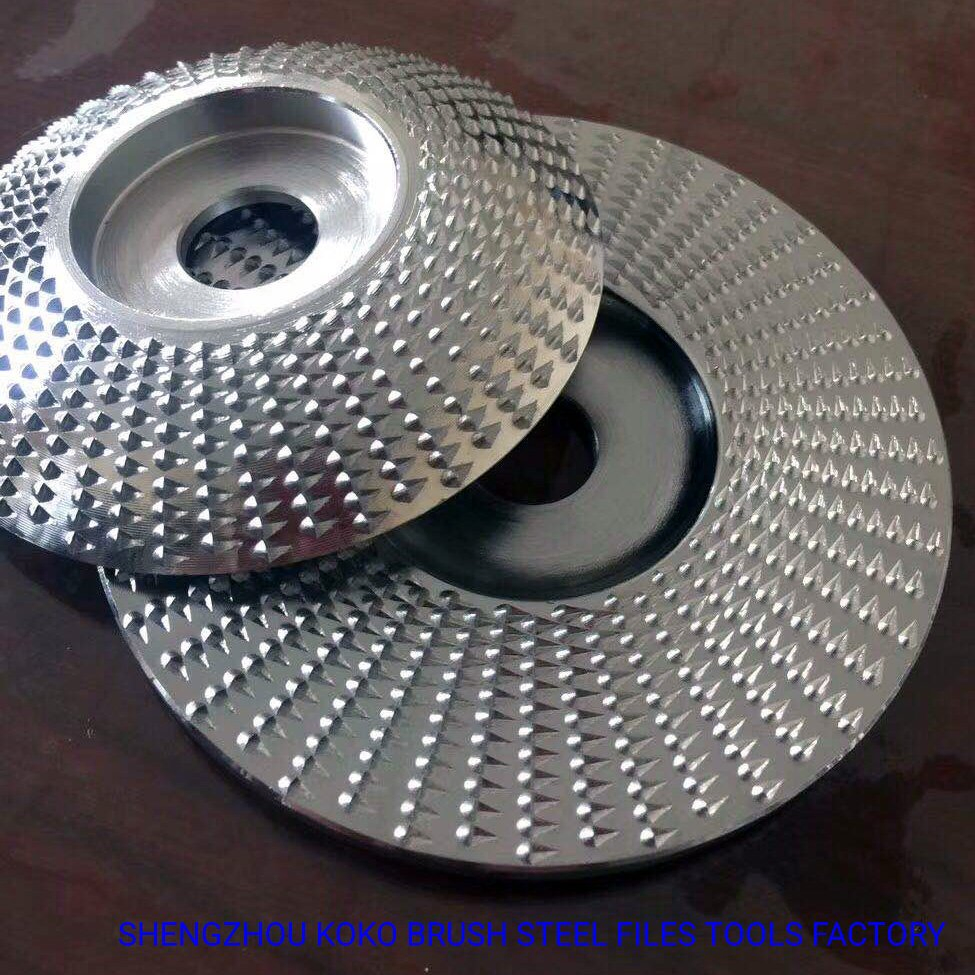 Electric Power Angle Grinder Rasp Tools Wood Working Grinder Polishing Discs