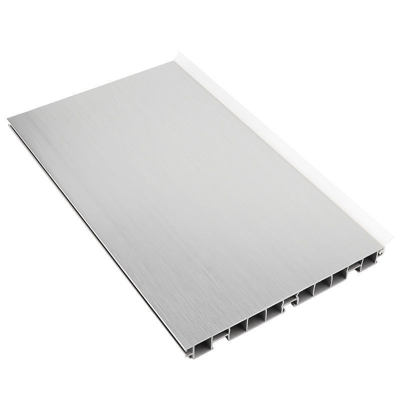 Furniture Water-Proof Aluminum Film PVC Plinth Panel PVC Skirting Board
