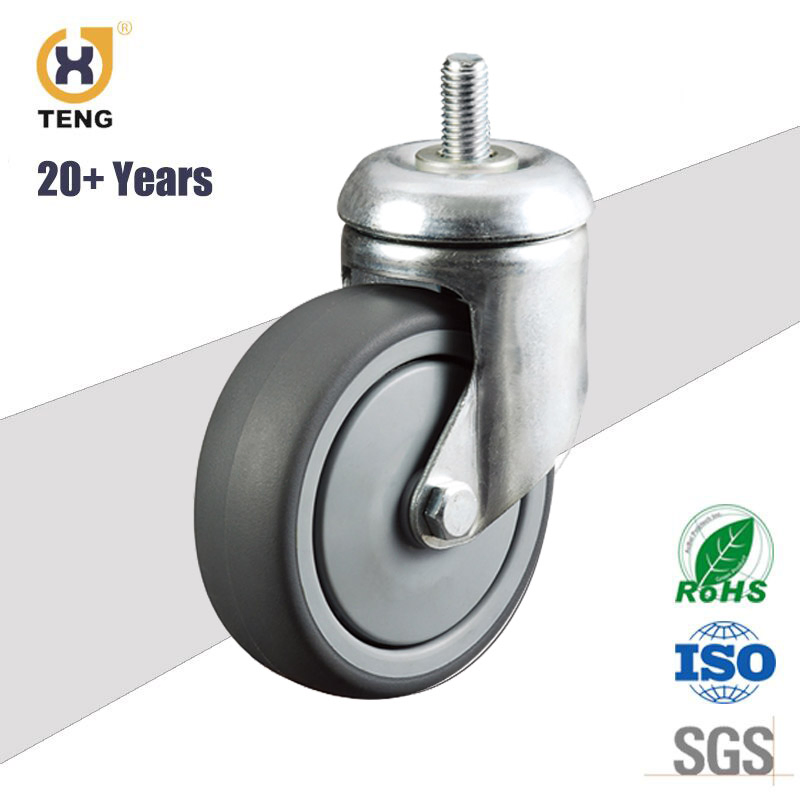 4 Inch High Quality Supermarket Shopping Trolley Caster Wheel