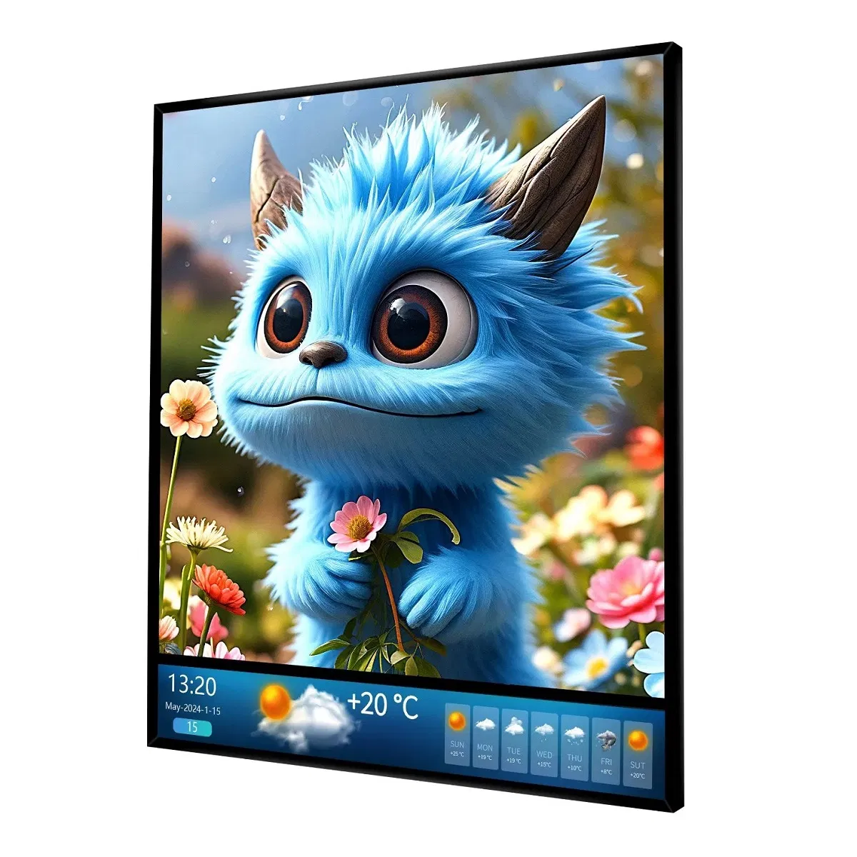Custom Anti Glare Anti Dazzle 4K 8K Outdoor Indoor Digital Frame Photo Picture Video LCD Display for Industry/Medical