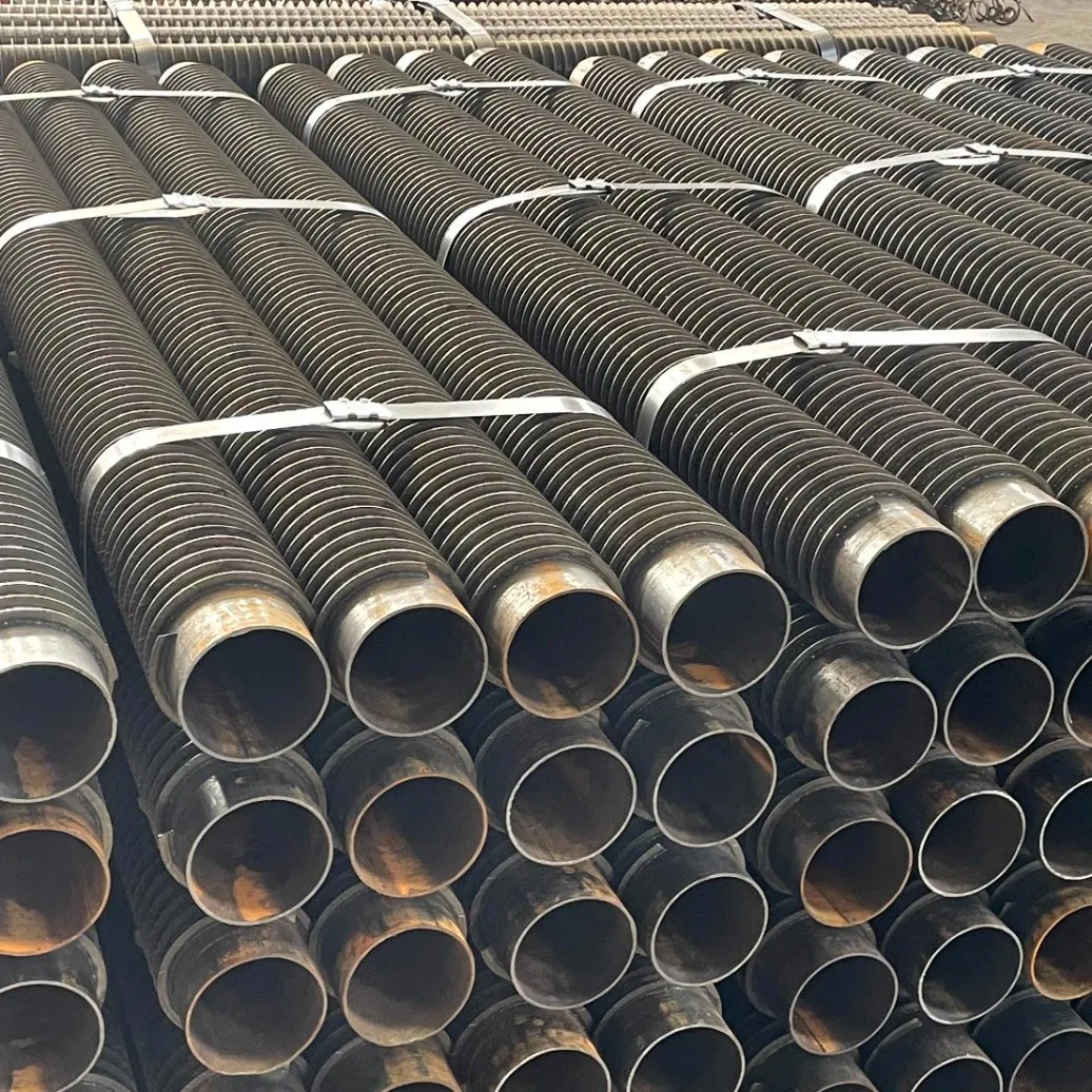 Large-Diameter Finned Cooling Tubes for Power Plant Heat Recovery Systems