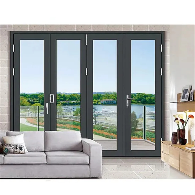 Metal Design American Style White Single Hung Aluminium Window