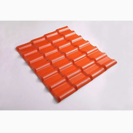 Термостойкая кровельная плитка из бамбука и ПВХ