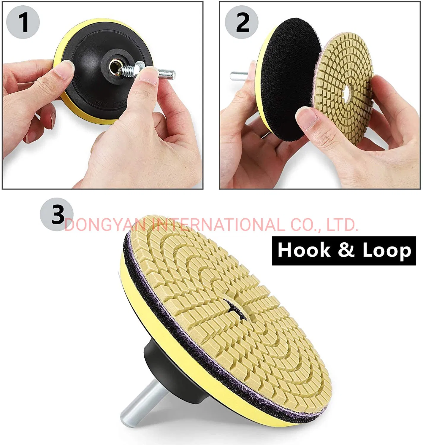 4" Diamond Flexible Polishing Pads