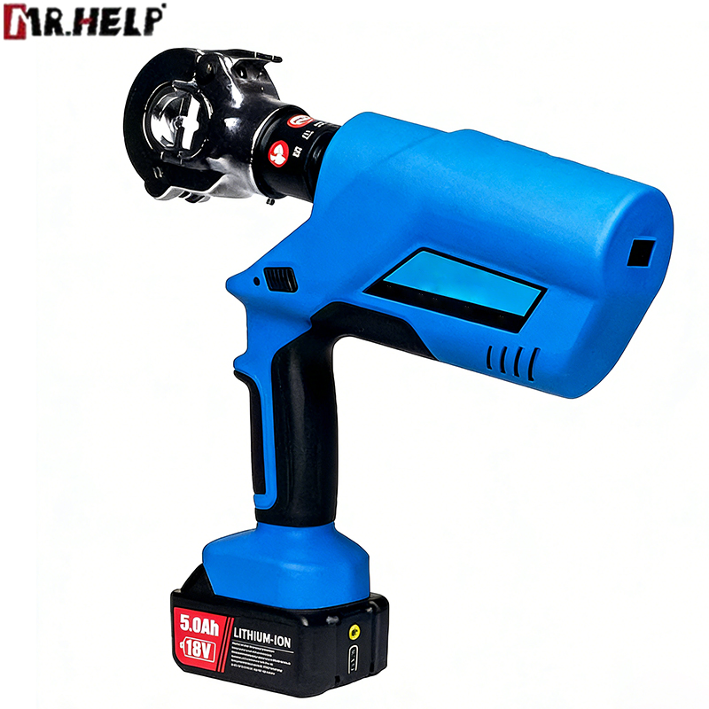 Copper-Pipe Crimping Tools Battery-Powered Hydraulic Crimping Tools Terminals Lugs up to 300mm