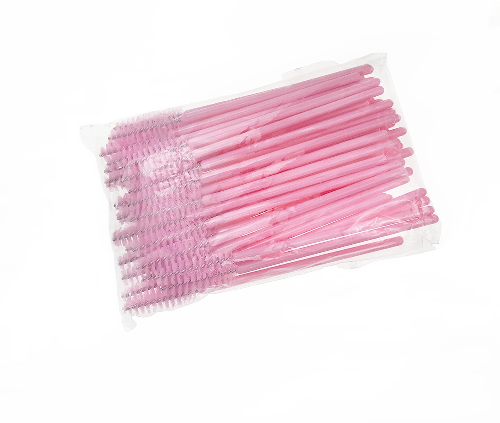 Mengfan Makeup Brush Kit Wholesale 50 PCS Disposable Eyelash Brushes Makeup Brushes