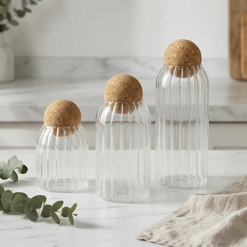 Стеклянная банка 500 мл для хранения и творчества