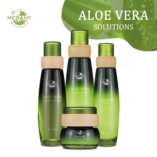 Private Custom Aloe Vera Moisturizing Skin Care Set (4 pieces)
