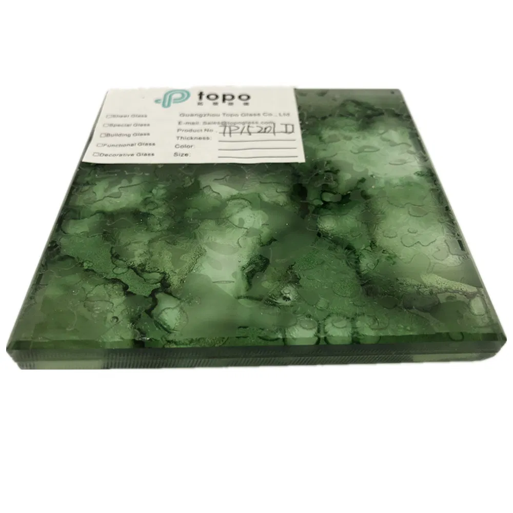 10mm Laminated Jade Wire Construction Glass (PLW-TP)