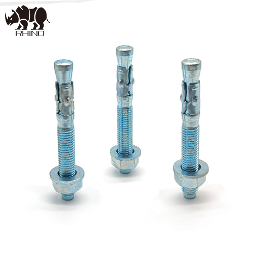 Carbon Steel Expansion Anchor Bolt Grade 4.8 Grade Galvanized Wedge Anchor
