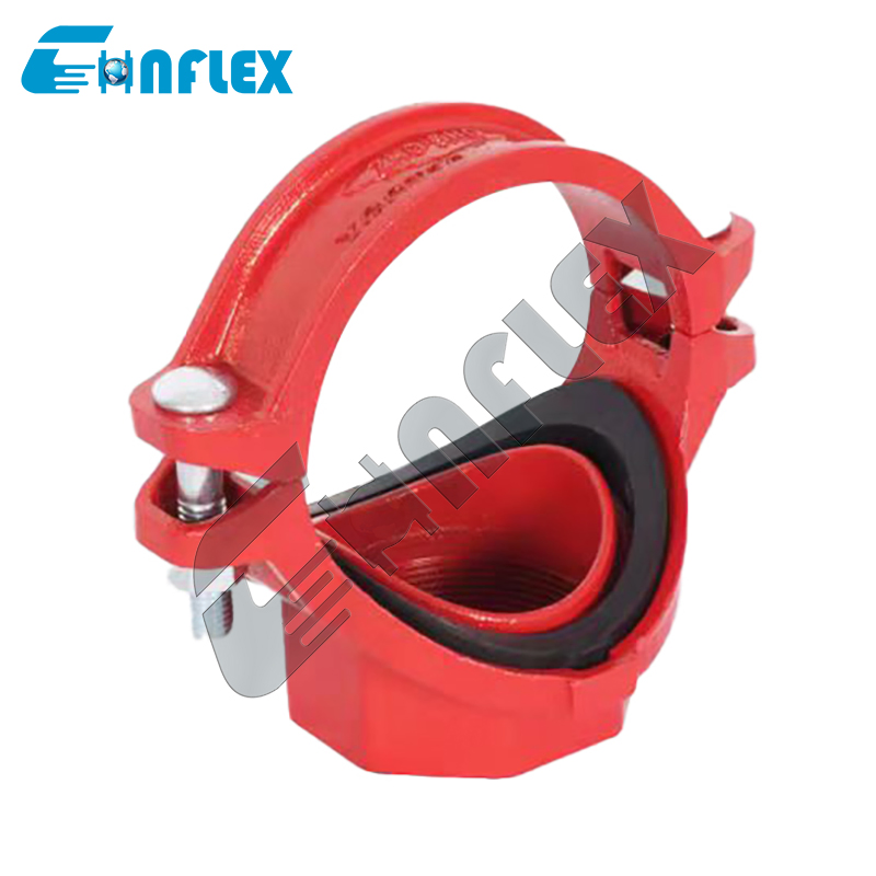Mech Tee Grooved Outlet Ductile Iron Grooved Mechanical Tee Grooved End