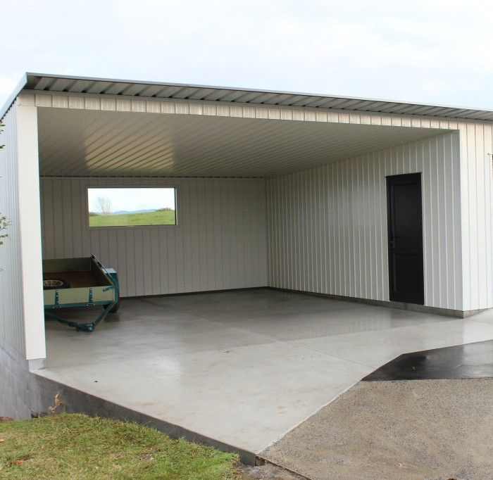 Prefab Galvanized Customized Steel Structure Home Garage with High-Quality and Free Design