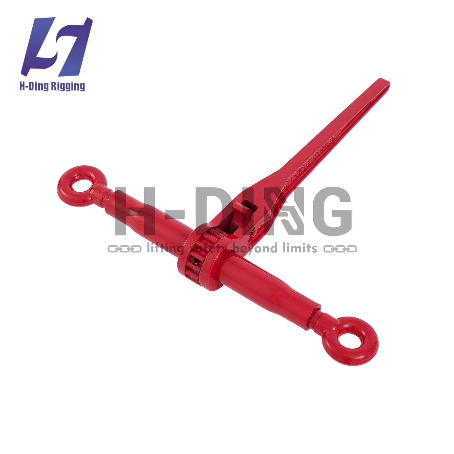 Heavy Duty Ratchet Load Binder Forged and Cast Handle Design No Additional Chains or Hooks Required