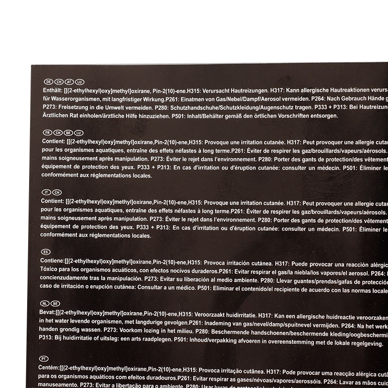 Personalized Multi Layer Labels High Quality Printing Customizable Design