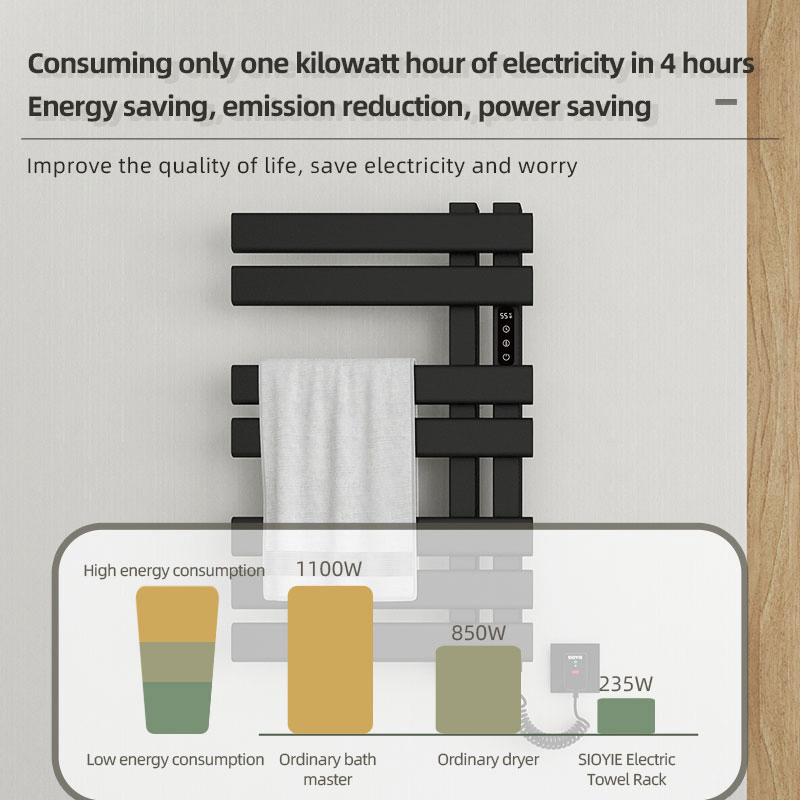Электрический полотенцесушитель настенный с подогревом