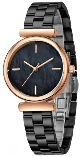 The Newest Erotic Vintage Clasp Metal Gift with Girl Wristwatches