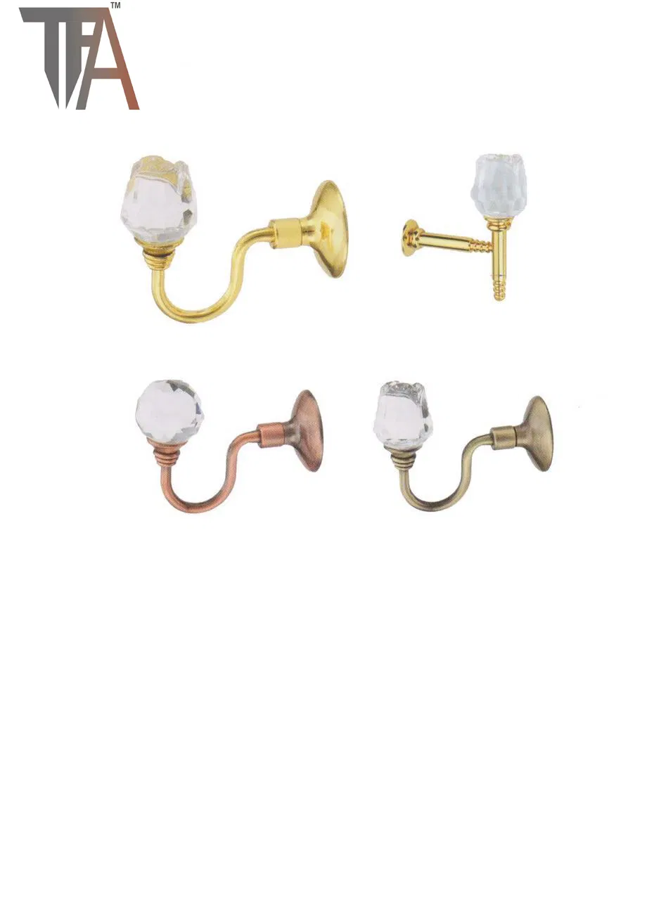 New Simple Design for Crystal Curtain Hook